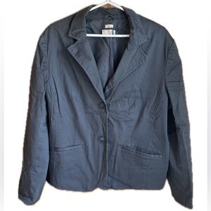 Old Navy lined stretch gray blazer, size 2X